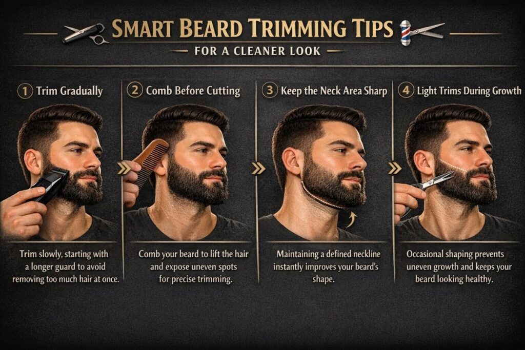 Beard Trimming Tips for Better Results