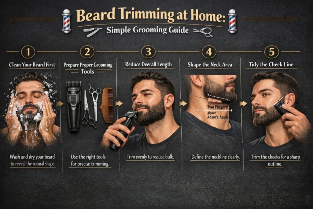 How to Trim Your Beard at Home